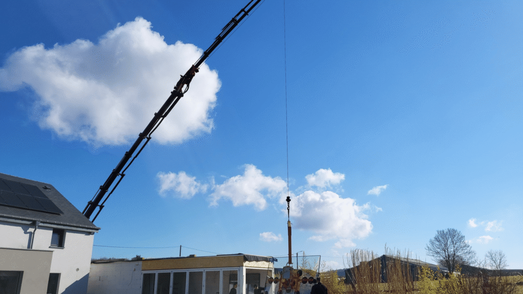 châssis panoramique accordéon pour pool house 3